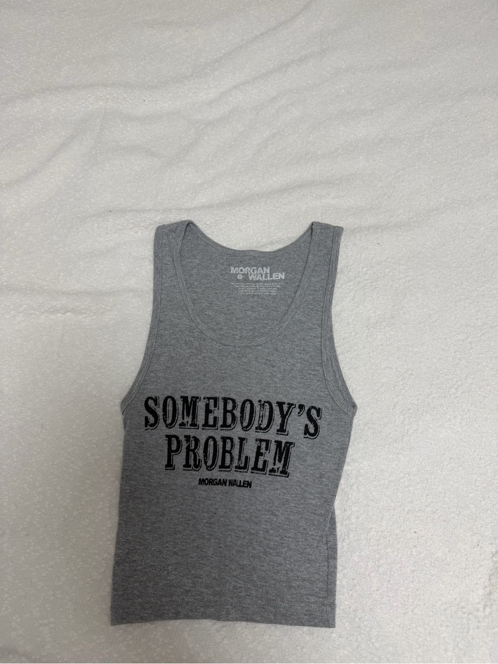 Gray Tank Top